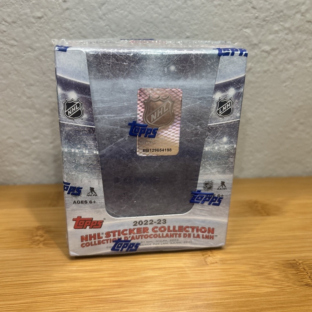 Topps National‎ Hockey League (NHL) 2022-2023 Stickers - BOX (50 Sticker Packs)